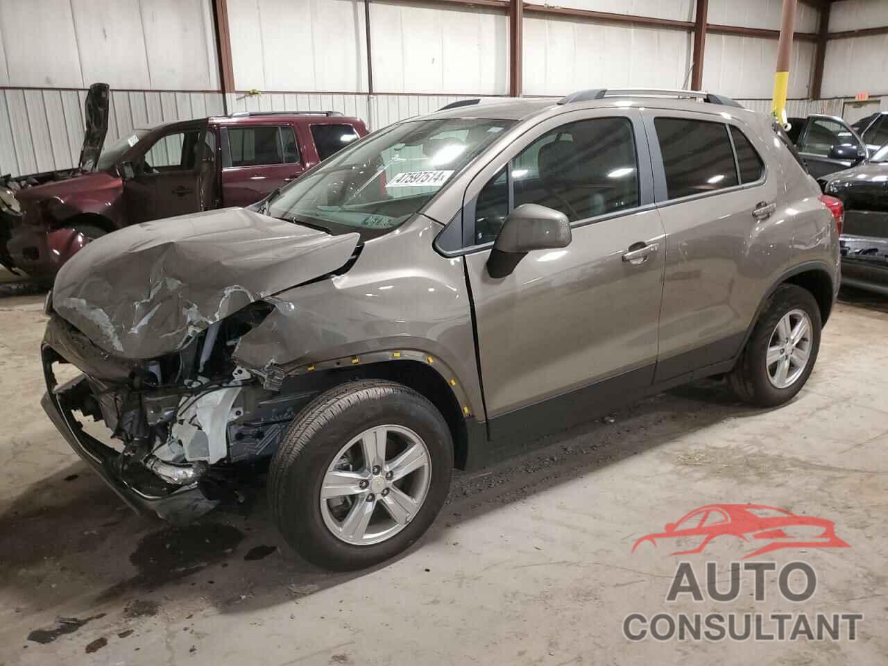 CHEVROLET TRAX 2022 - KL7CJPSM0NB552402