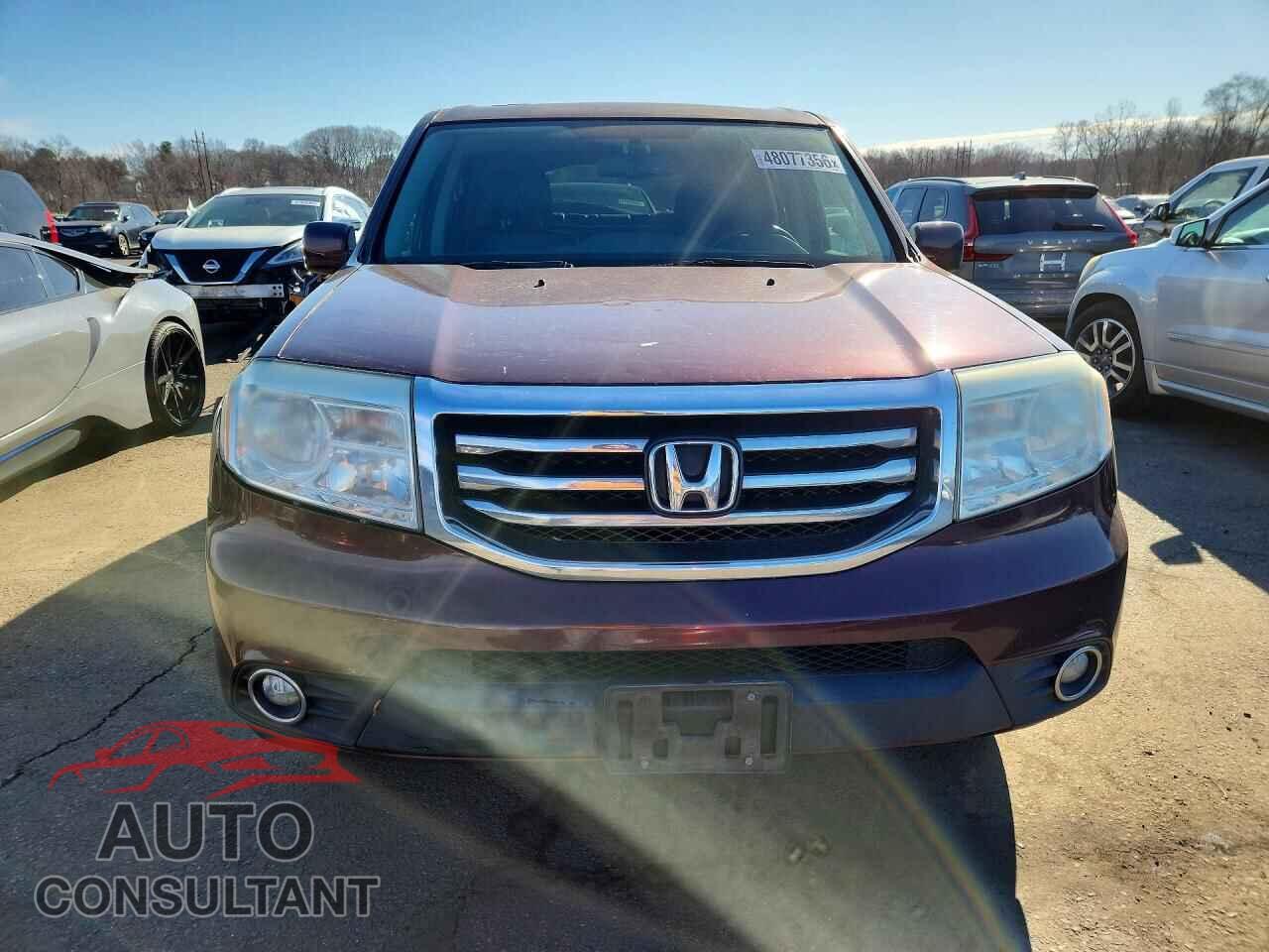 HONDA PILOT 2013 - 5FNYF4H61DB026101