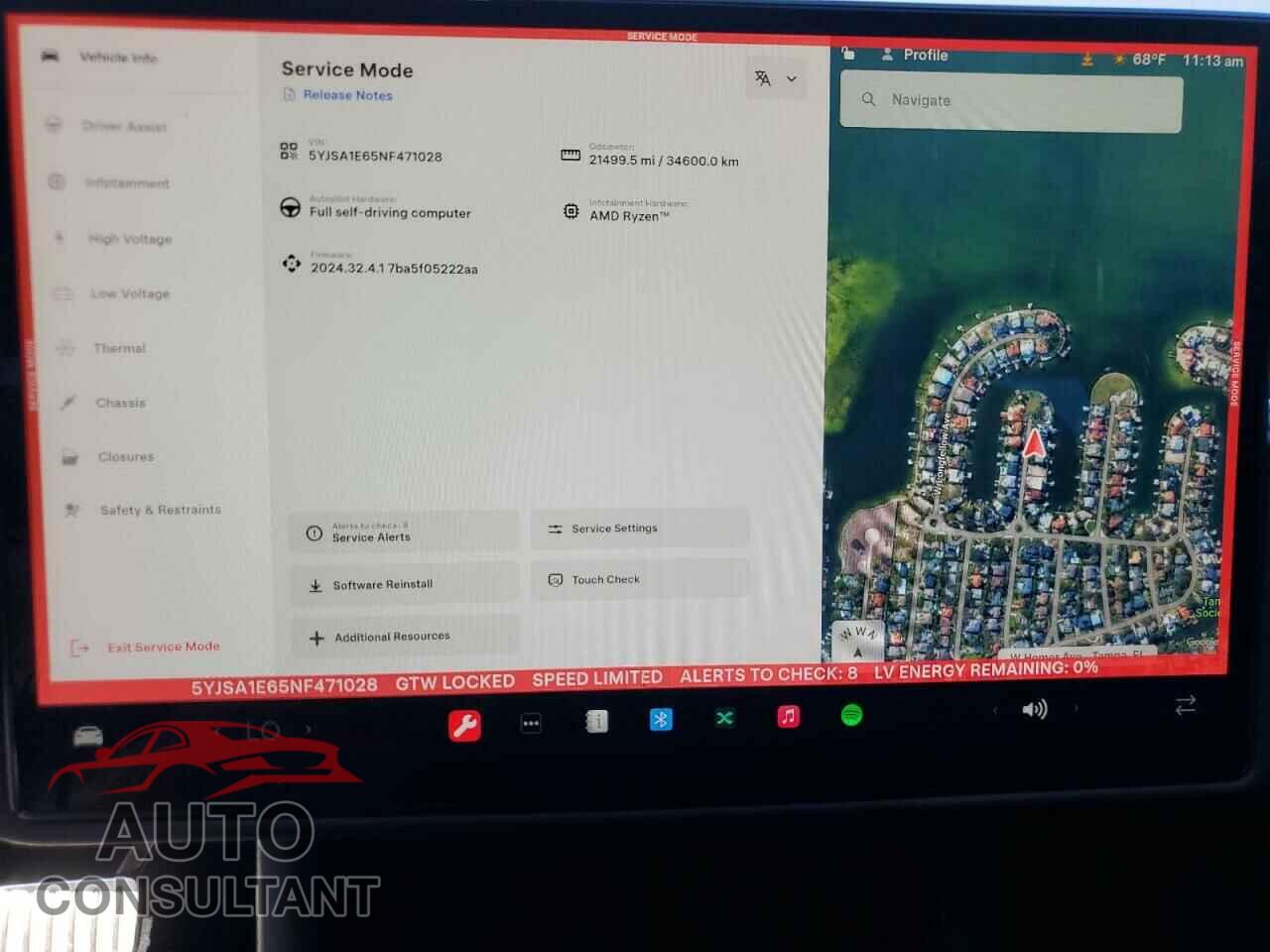 TESLA MODEL S 2022 - 5YJSA1E65NF471028
