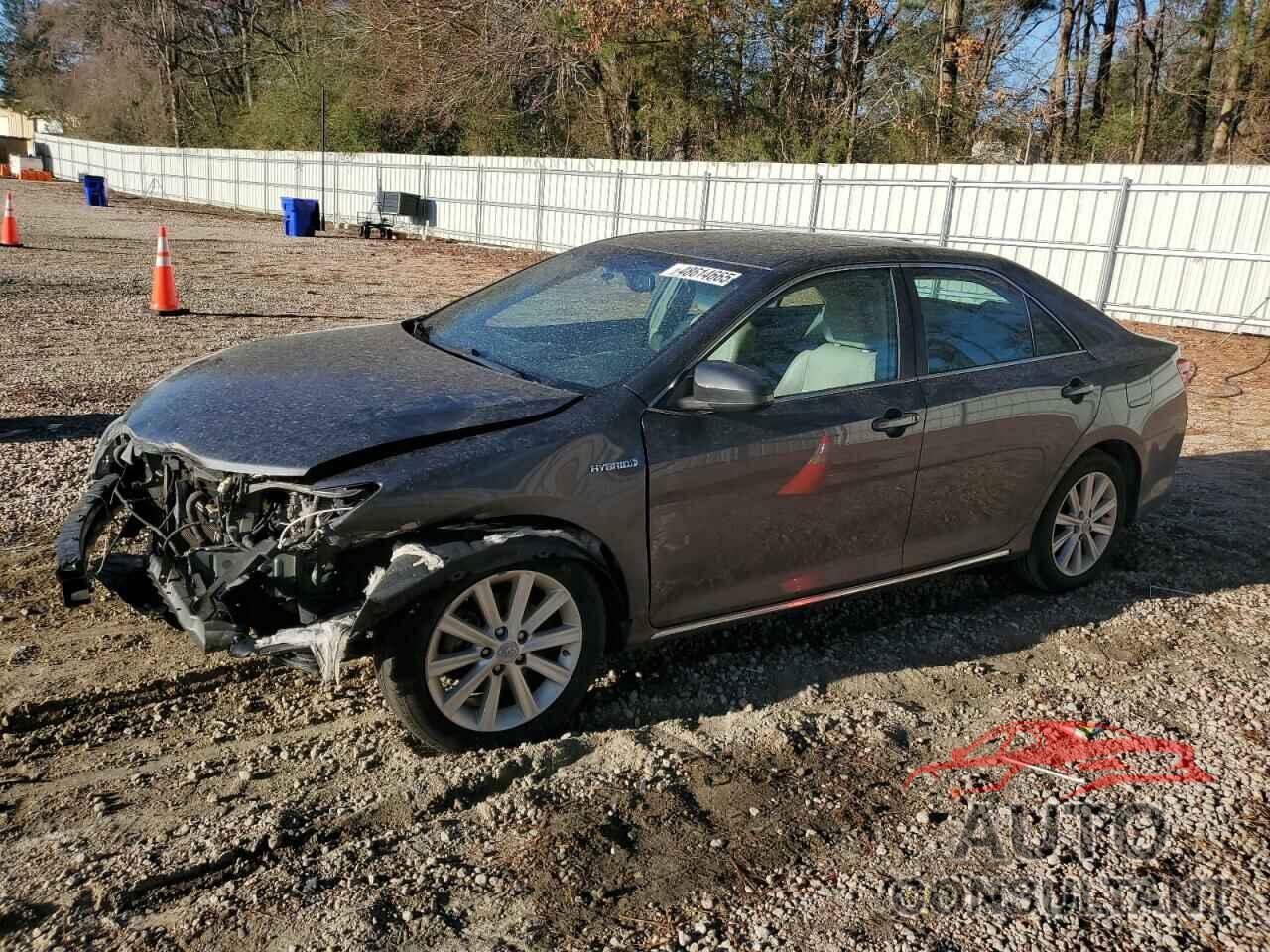 TOYOTA CAMRY 2012 - 4T1BD1FK0CU010404