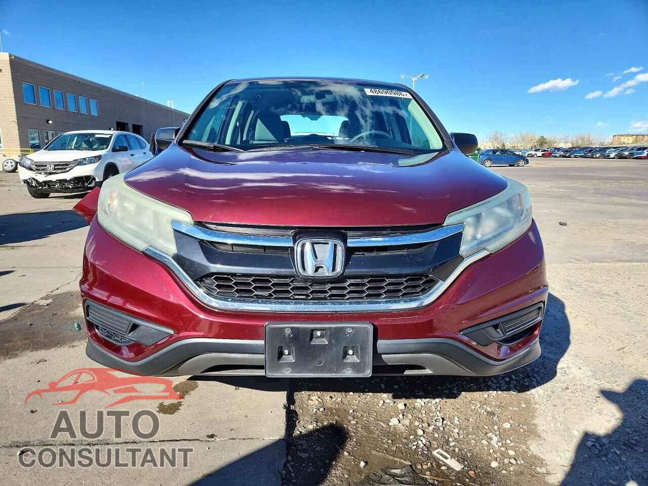 HONDA CRV 2016 - 5J6RM4H48GL044700