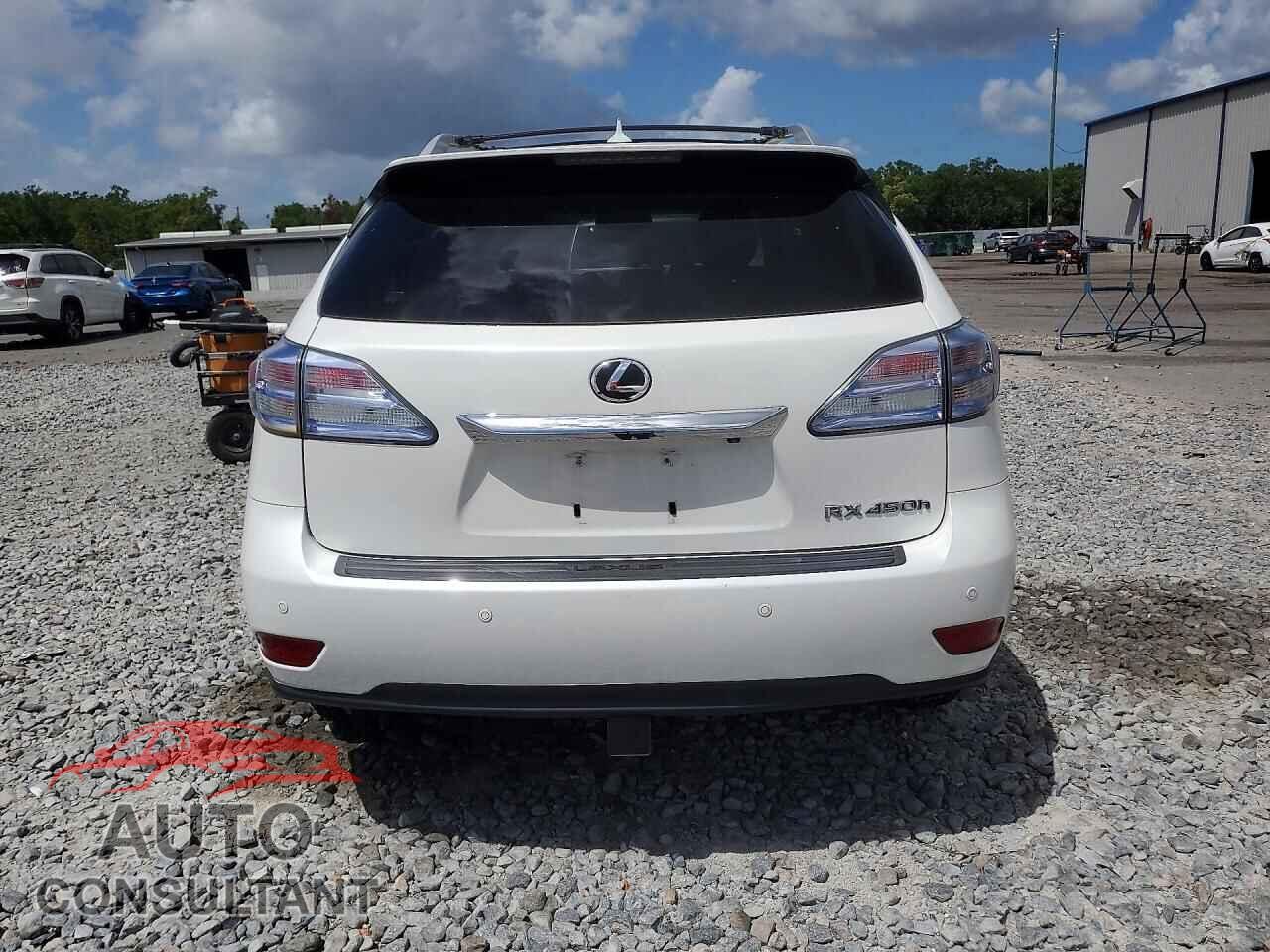 LEXUS RX450 2011 - JTJBC1BA1B2420561