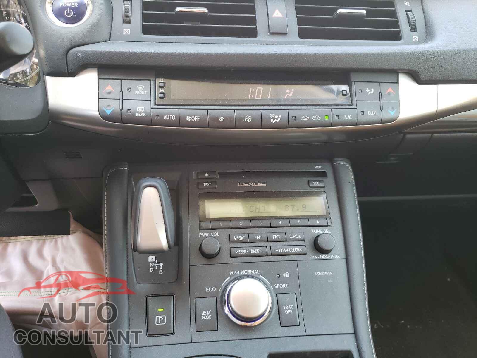 LEXUS CT 200 2016 - JTHKD5BH8G2263959