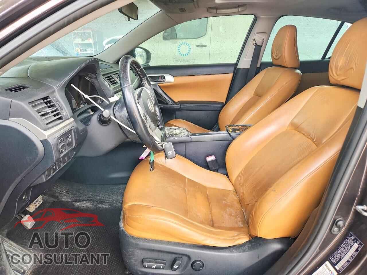 LEXUS CT 200 2012 - JTHKD5BH8C2080863
