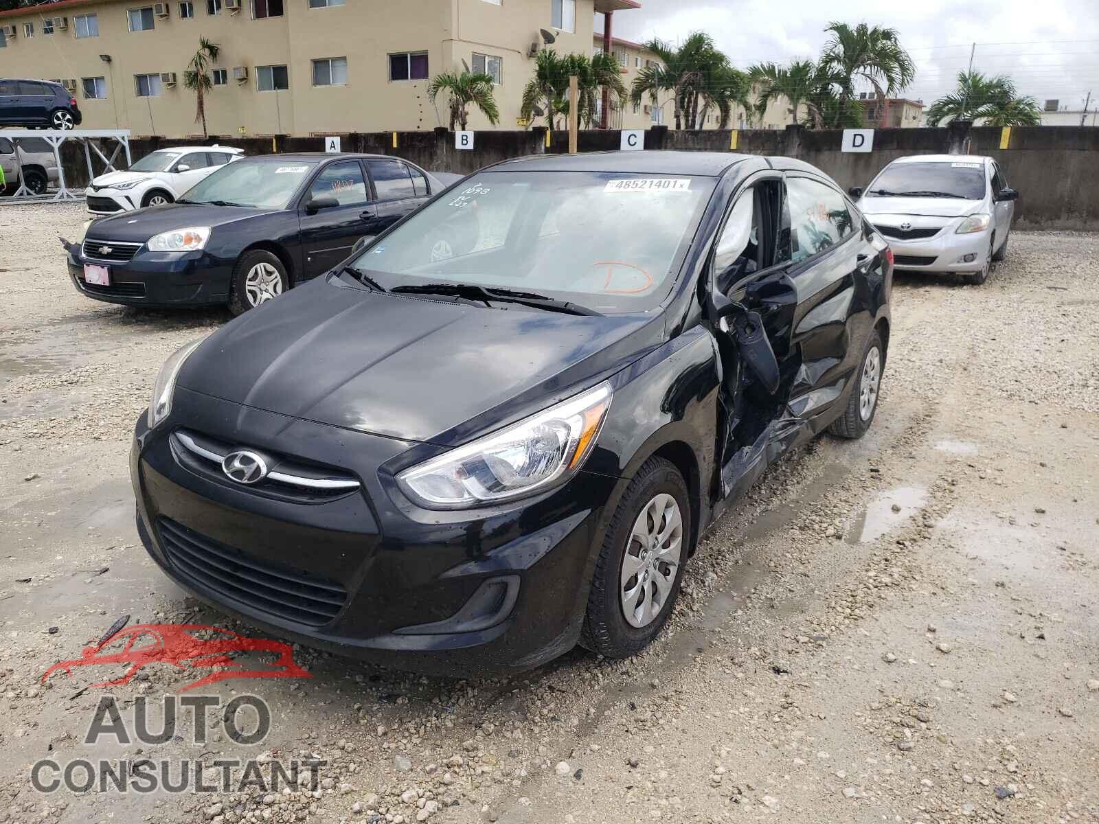 HYUNDAI ACCENT 2016 - KMHCT4AE2GU971098