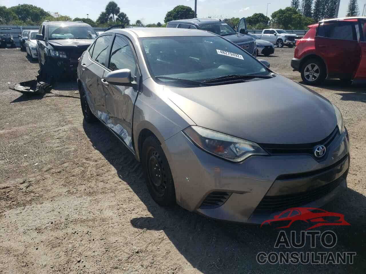 TOYOTA COROLLA 2016 - 2T1BURHE5GC668605