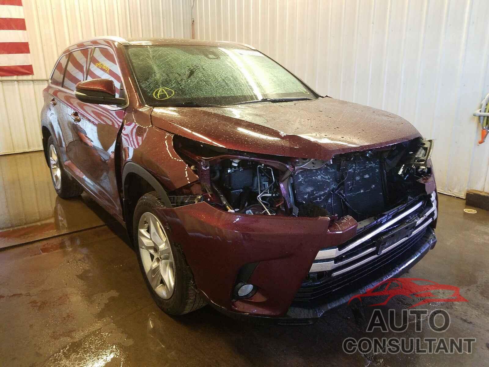 TOYOTA HIGHLANDER 2017 - 5TDDZRFH8HS451033