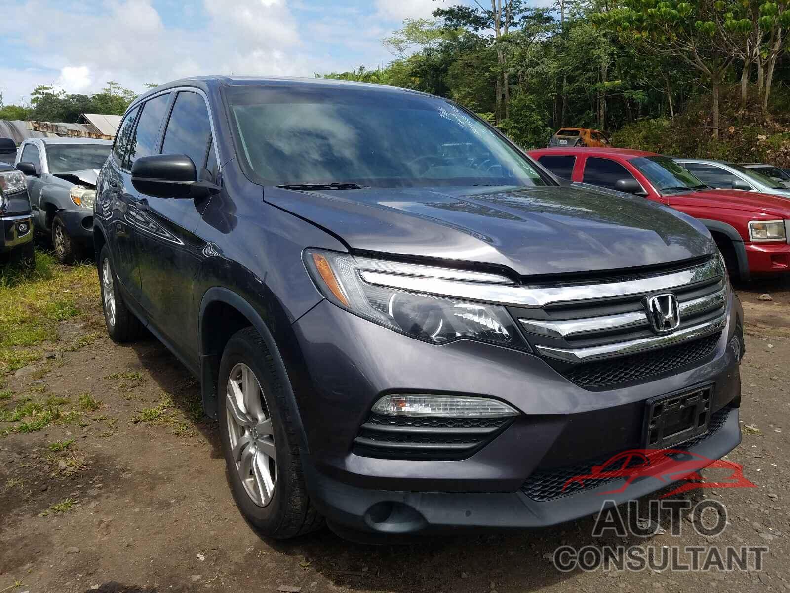 HONDA PILOT 2018 - 5FNYF6H16JB024176