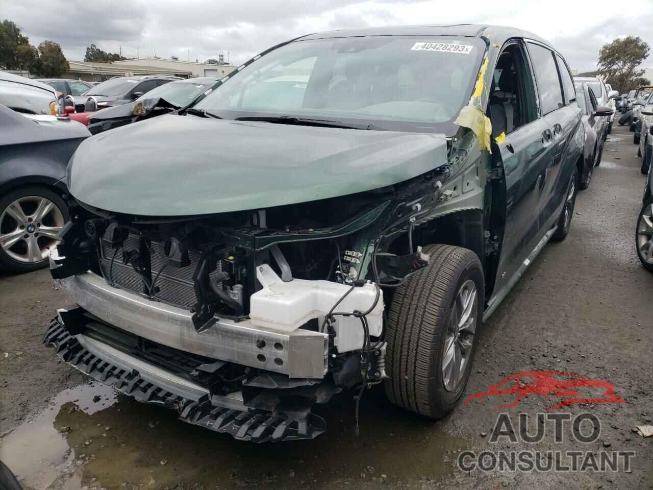 TOYOTA SIENNA 2021 - 5TDJRKEC6MS044256