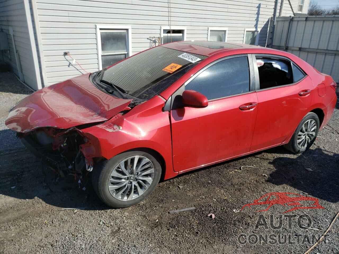 TOYOTA COROLLA 2019 - 2T1BURHE0KC201696