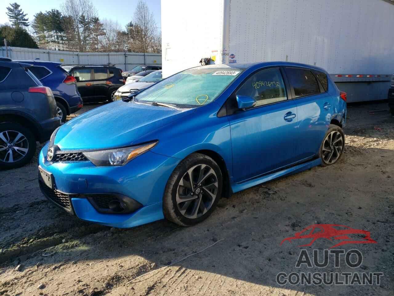 TOYOTA SCION 2016 - JTNKARJE0GJ501474