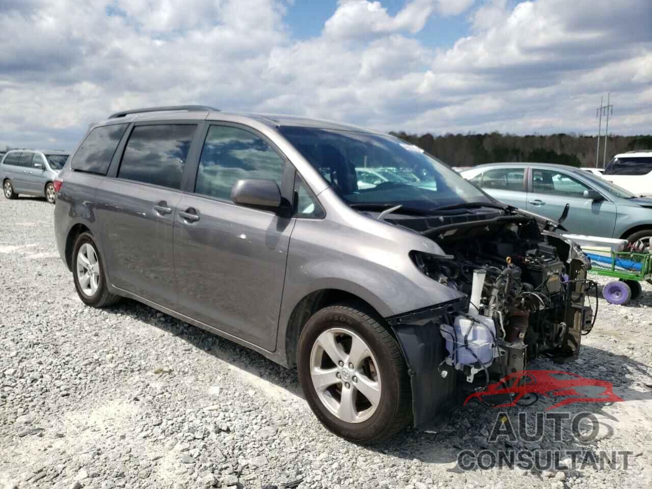 TOYOTA SIENNA 2017 - 5TDKZ3DCXHS802844