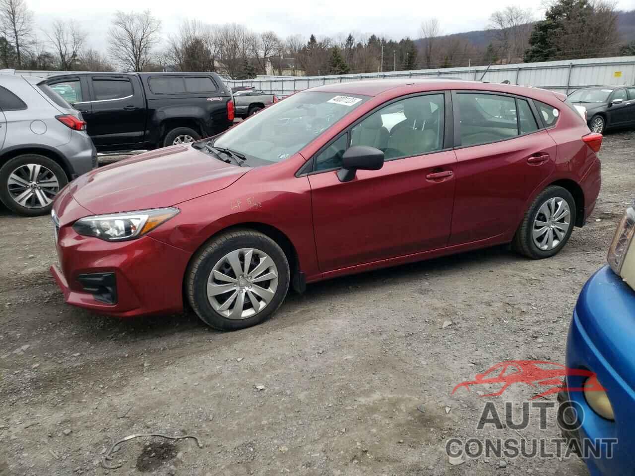 SUBARU IMPREZA 2018 - 4S3GTAA68J1723492