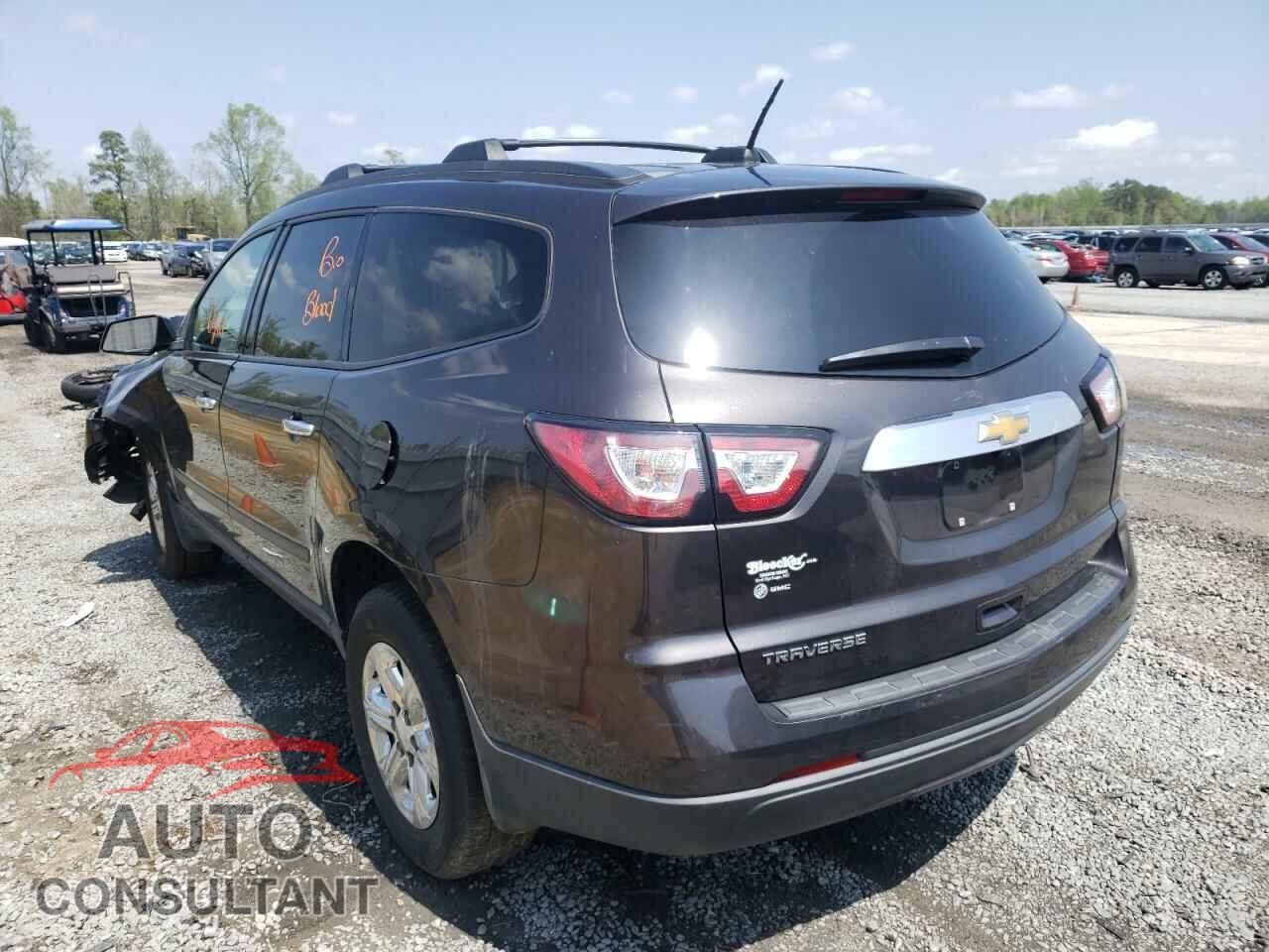 CHEVROLET TRAVERSE 2017 - 1GNKRFKD7HJ333438
