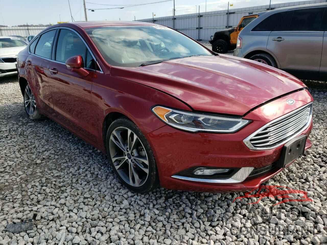 FORD FUSION 2017 - 3FA6P0K9XHR119466