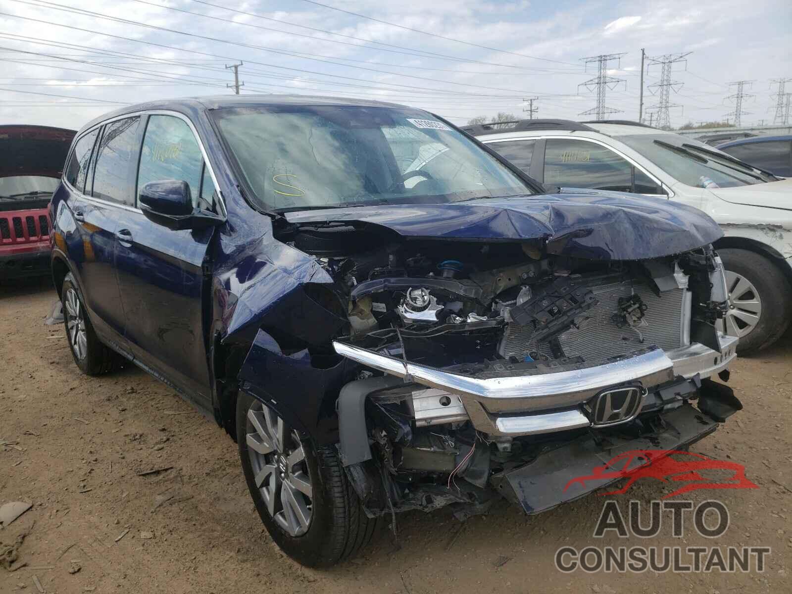 HONDA PILOT 2021 - 5FNYF6H55MB019400