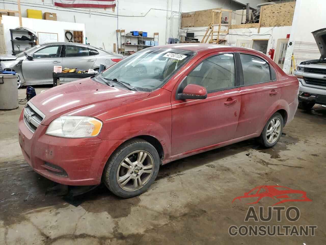 CHEVROLET AVEO 2011 - KL1TD5DE1BB118450