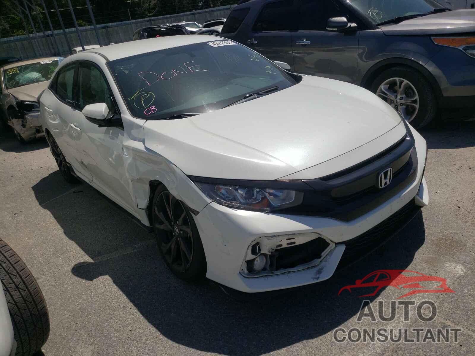 HONDA CIVIC 2018 - SHHFK7G47JU205757