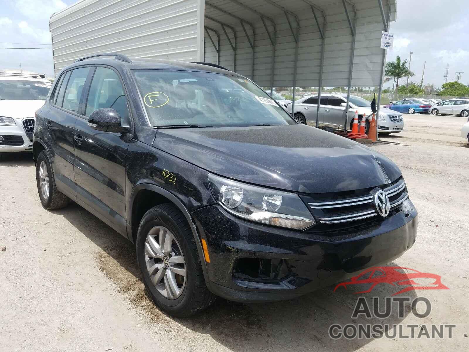 VOLKSWAGEN TIGUAN 2016 - WVGAV7AX1GW543208