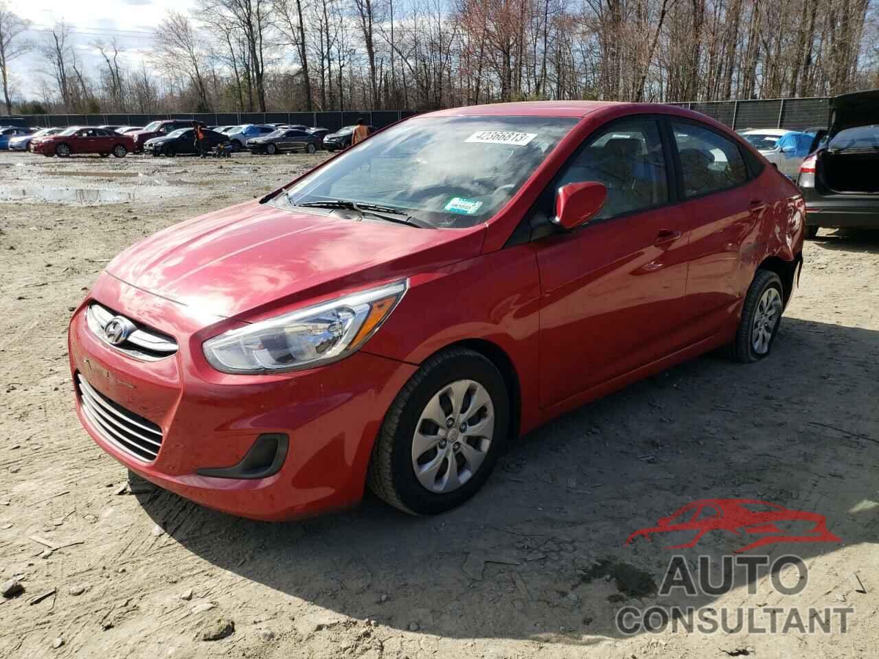 HYUNDAI ACCENT 2016 - KMHCT4AE8GU122657