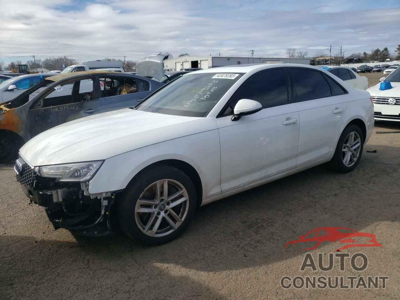 AUDI A4 2017 - WAUANAF42HN051968