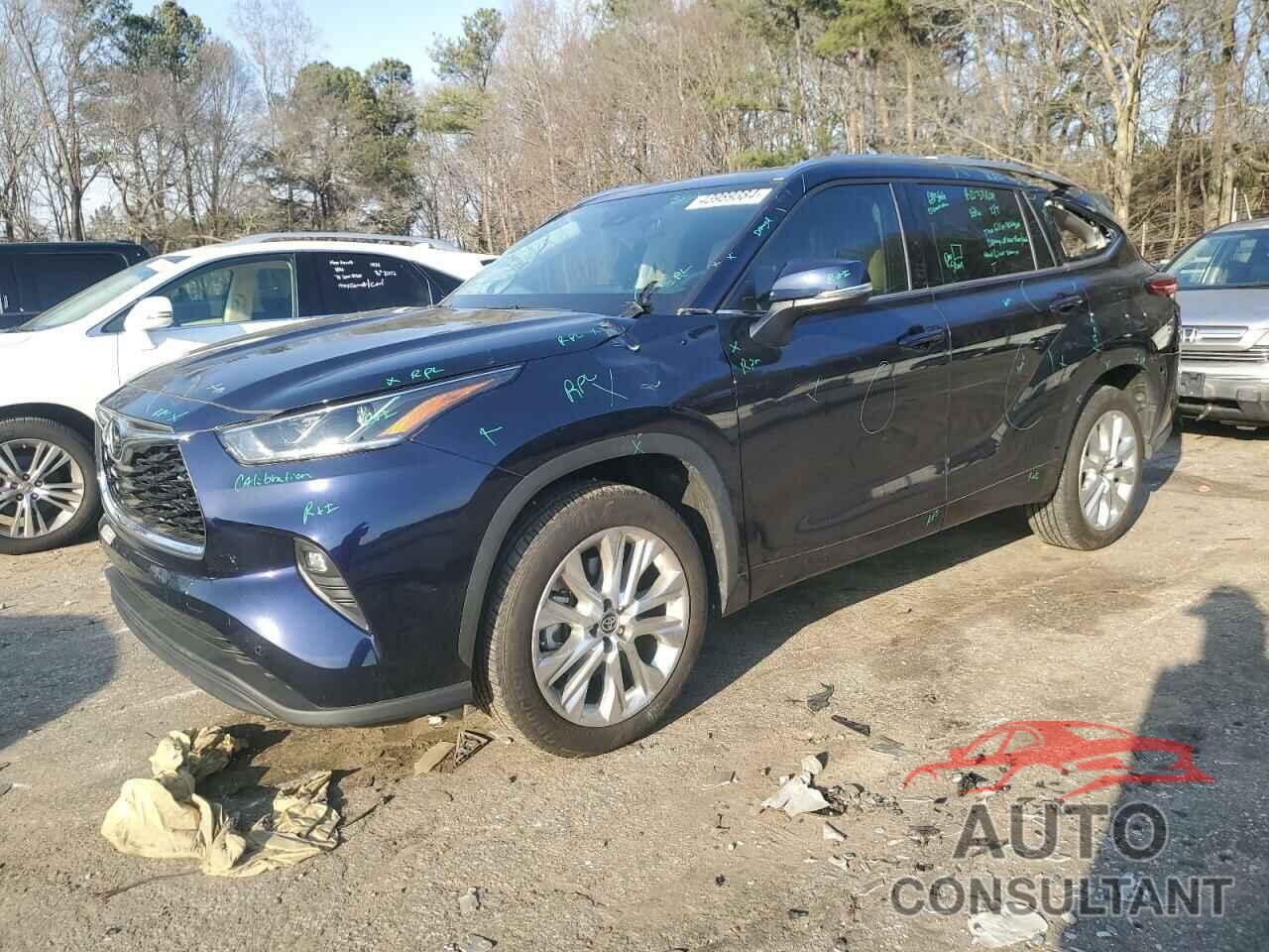 TOYOTA HIGHLANDER 2021 - 5TDYZRAH2MS535979