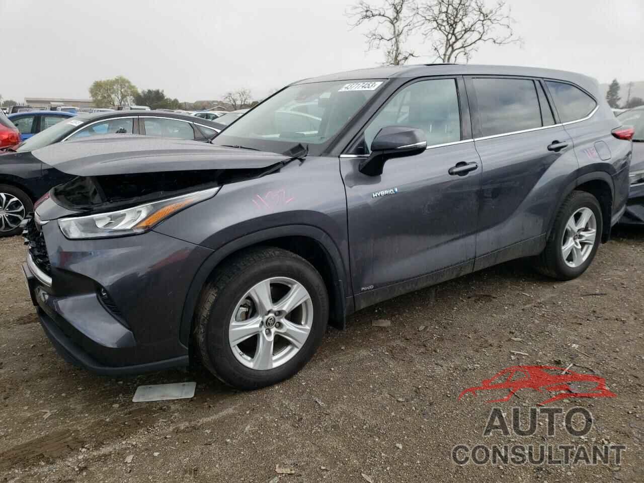 TOYOTA HIGHLANDER 2020 - 5TDBBRCH2LS505645