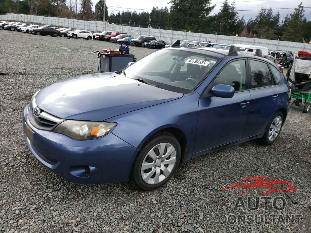 SUBARU IMPREZA 2011 - JF1GH6A6XBG822754