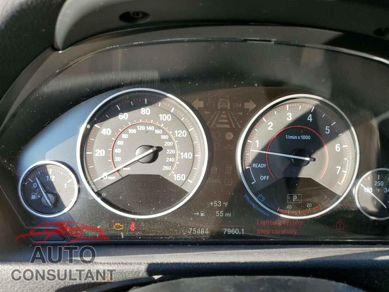 BMW 3 SERIES 2016 - WBA8E3G59GNU38548