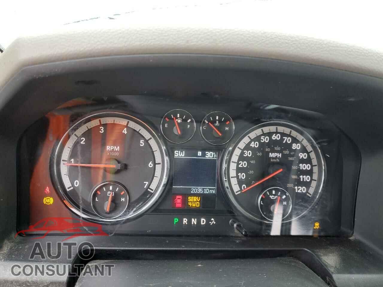 DODGE RAM 1500 2012 - 1C6RD7LT5CS175838