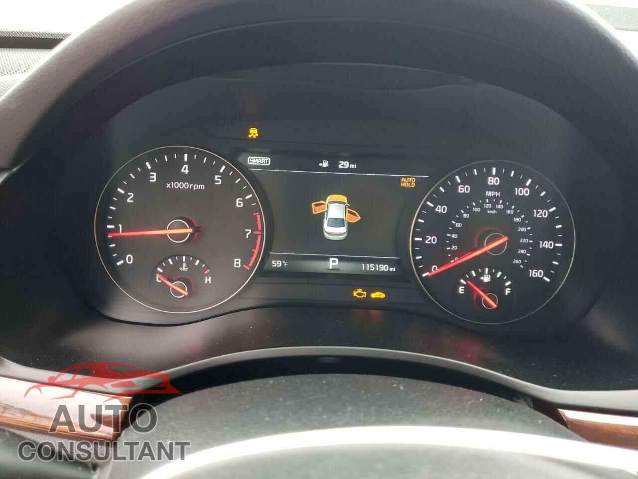 KIA CADENZA 2017 - KNALC4J16H5073744