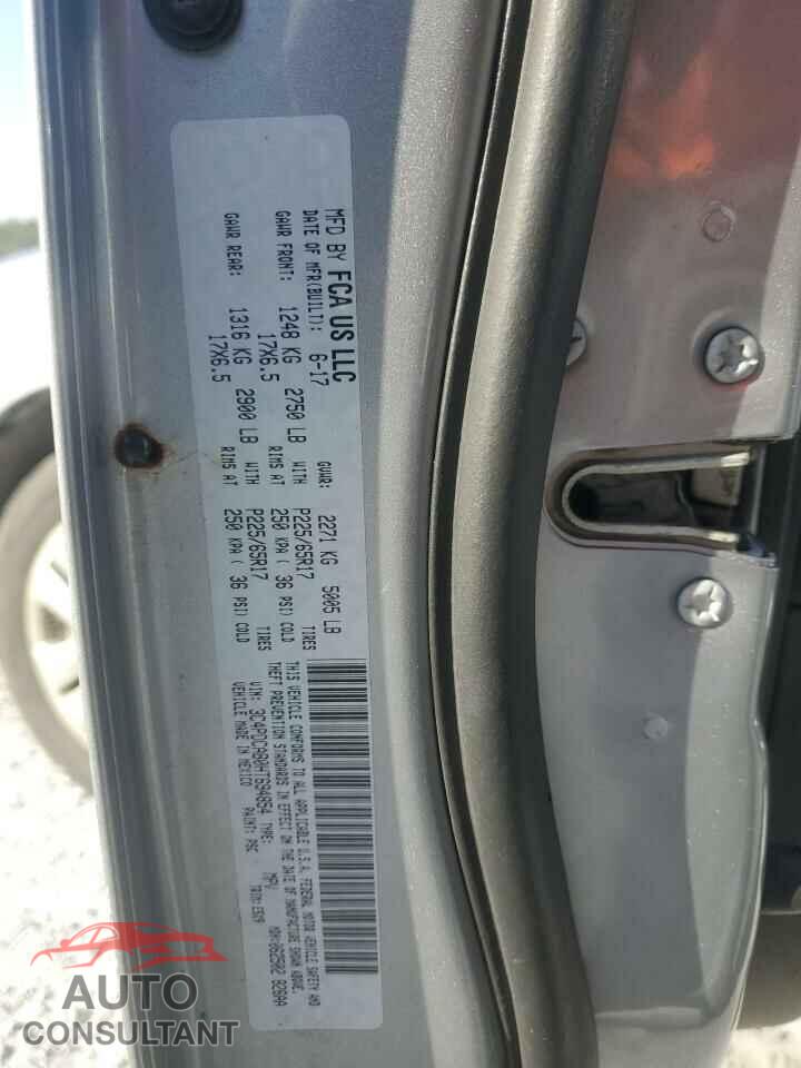 DODGE JOURNEY 2017 - 3C4PDCAB0HT694854
