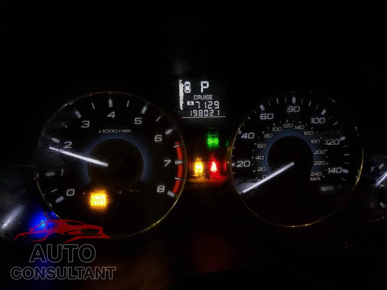 SUBARU OUTBACK 2012 - 4S4BRCKCXC3294643