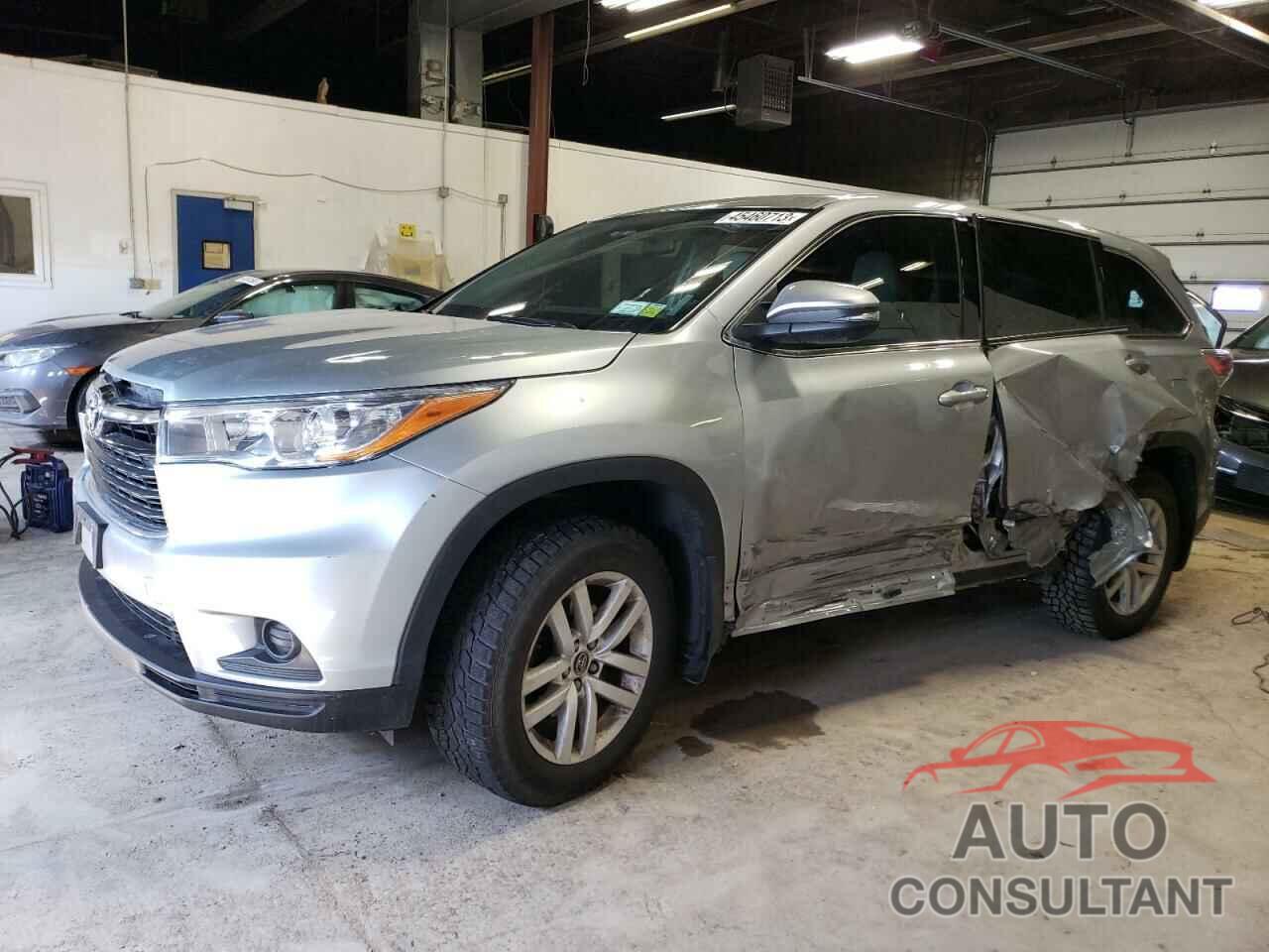 TOYOTA HIGHLANDER 2016 - 5TDBKRFH8GS245382