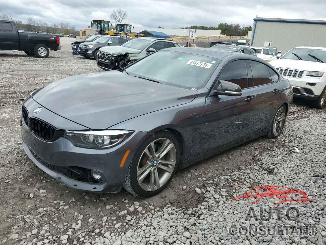 BMW 4 SERIES 2018 - WBA4J1C58JBM10415