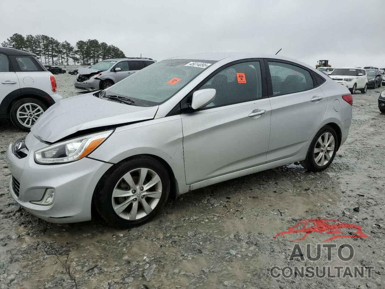 HYUNDAI ACCENT 2014 - KMHCU4AE1EU587646