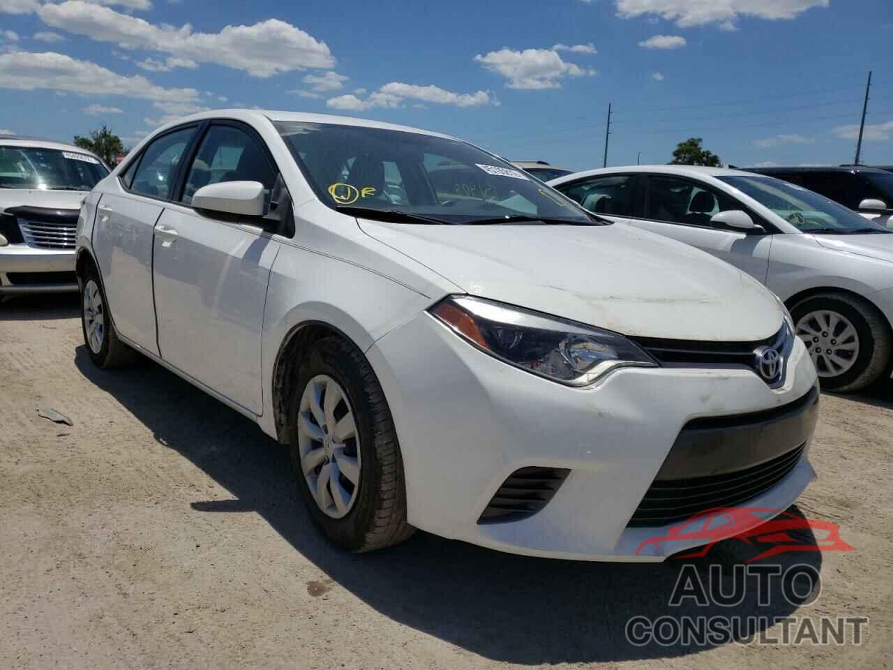 TOYOTA COROLLA 2016 - 2T1BURHE8GC544165