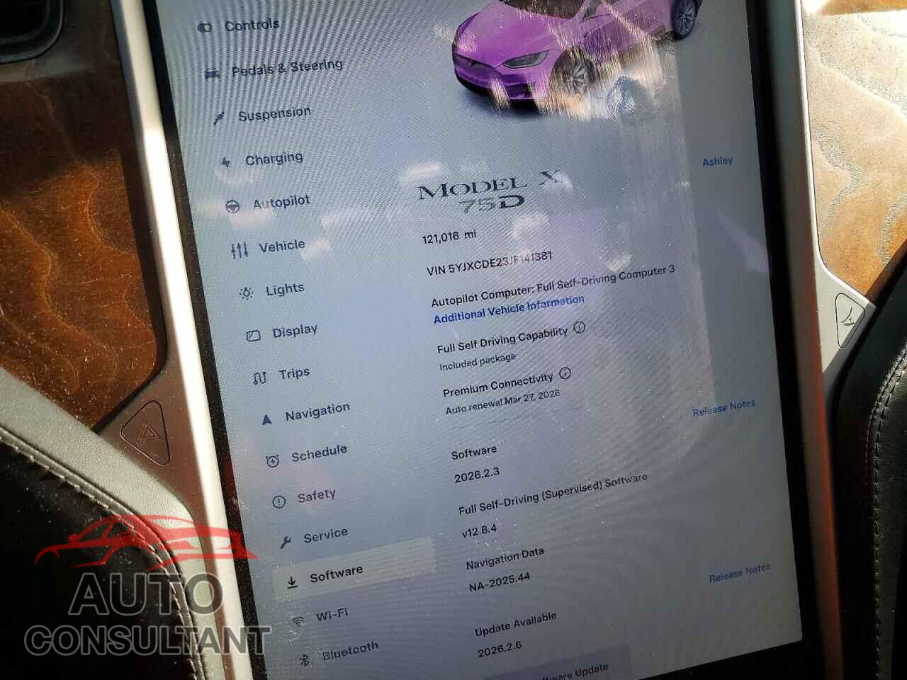TESLA MODEL X 2018 - 5YJXCDE23JF141381