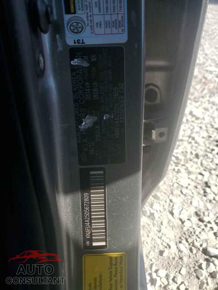 KIA FORTE 2013 - KNAFU4A25D5672809