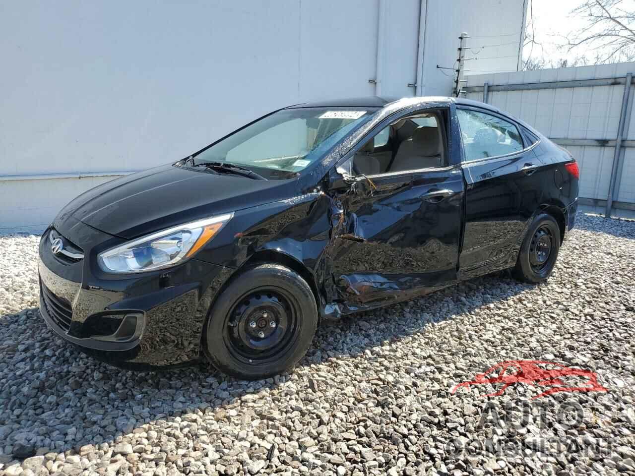 HYUNDAI ACCENT 2017 - KMHCT4AE9HU374824