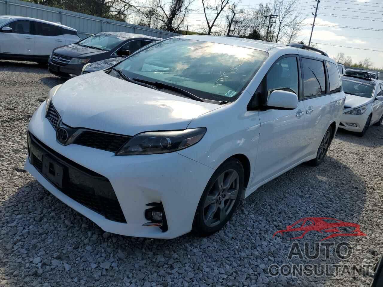 TOYOTA SIENNA 2018 - 5TDXZ3DC6JS934883