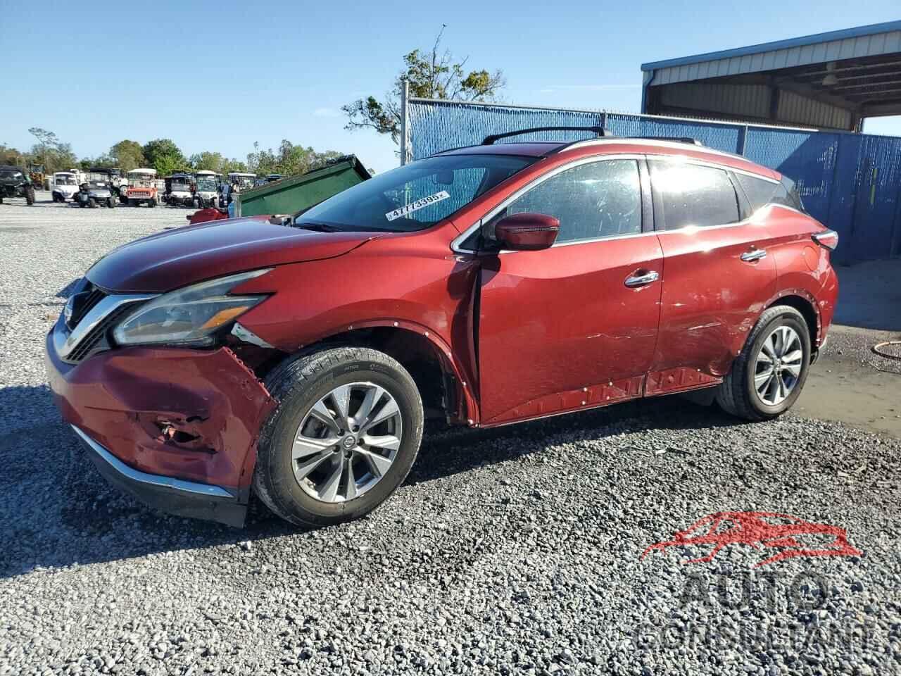 NISSAN MURANO 2018 - 5N1AZ2MG6JN137487