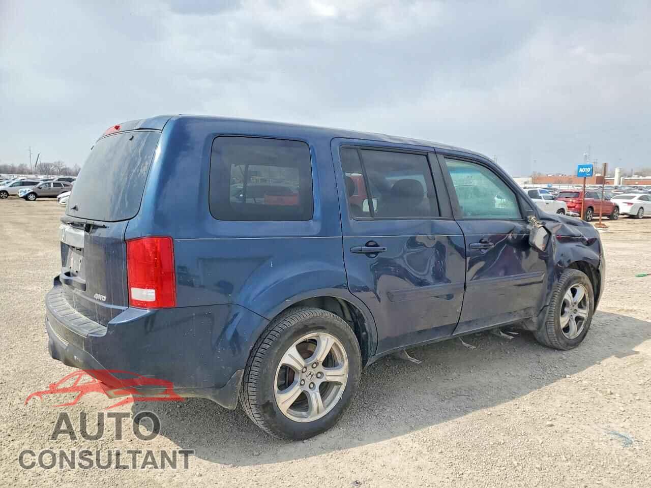 HONDA PILOT 2012 - 5FNYF4H45CB072060