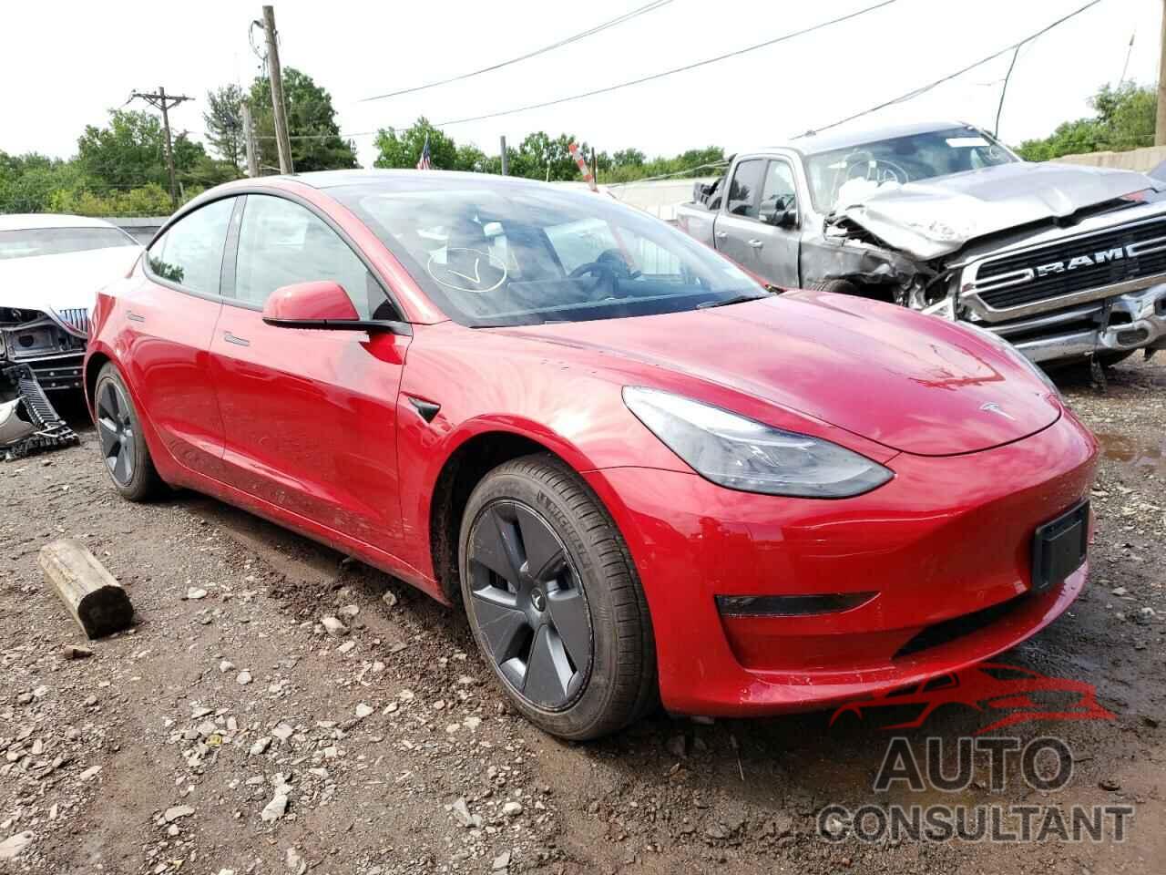 TESLA MODEL 3 2022 - 5YJ3E1EB8NF191609
