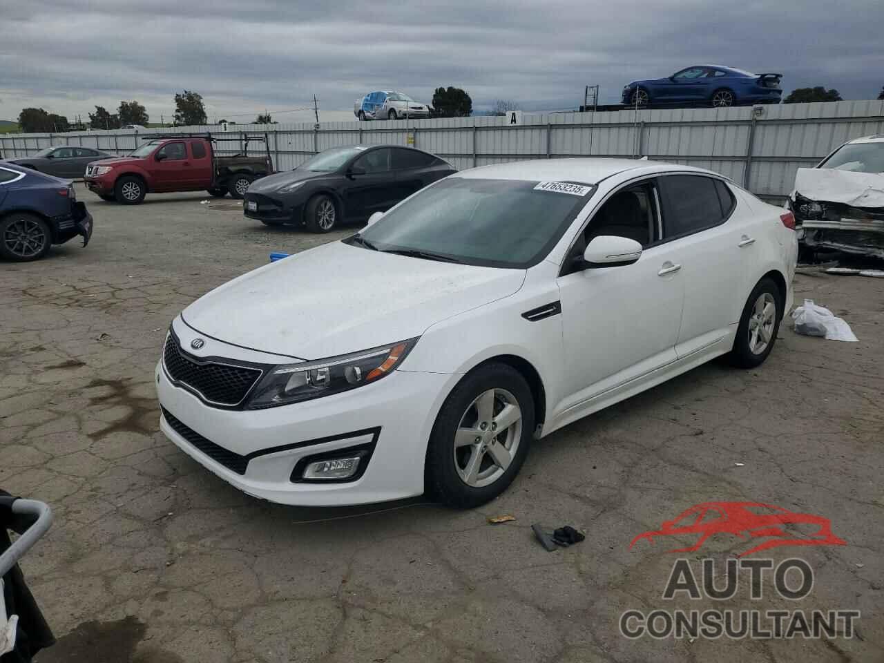 KIA OPTIMA 2015 - KNAGM4A74F5644650