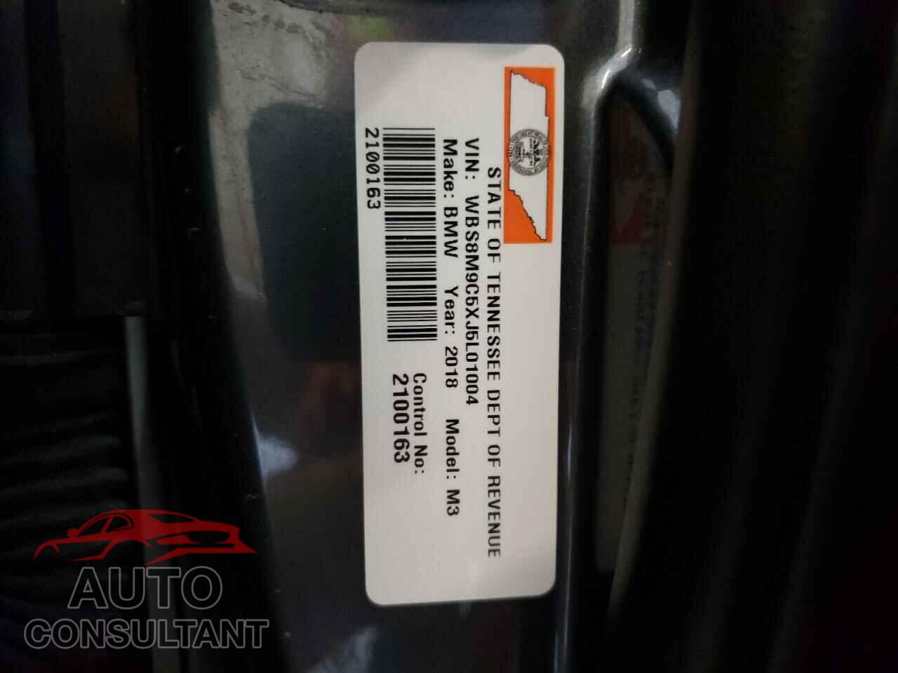 BMW M3 2018 - WBS8M9C5XJ5L01004