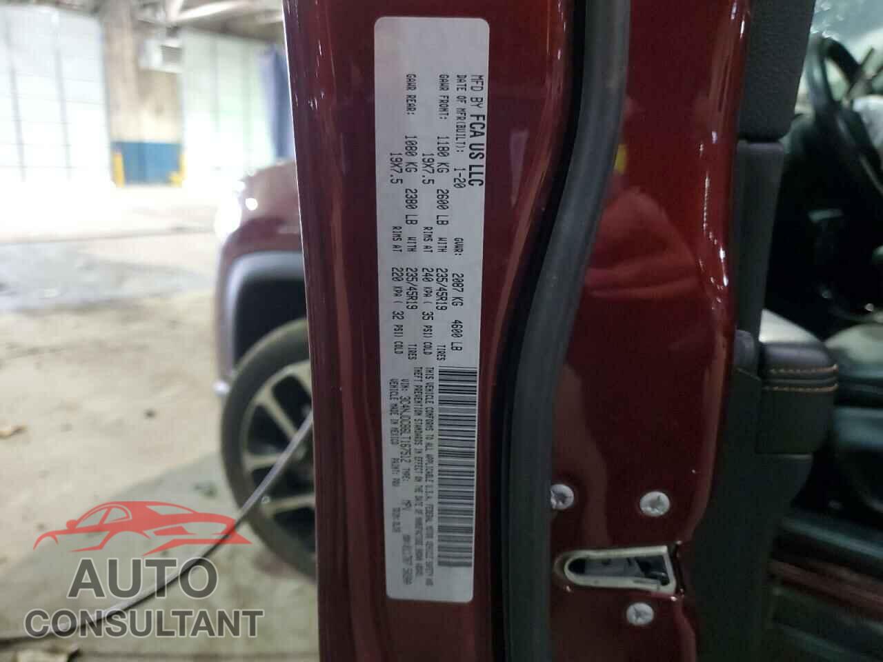 JEEP COMPASS 2020 - 3C4NJDCB6LT167512