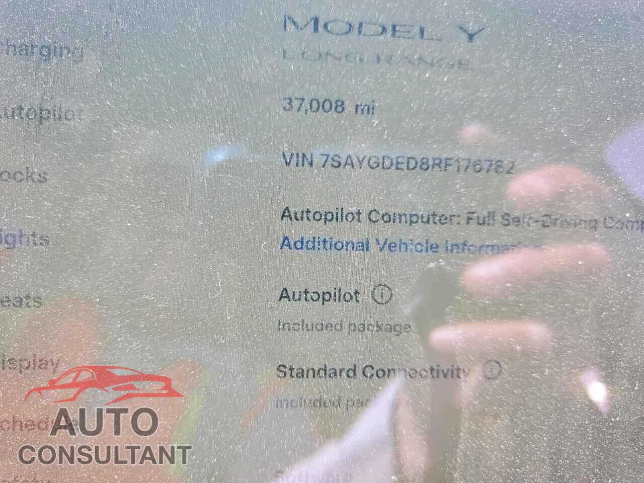 TESLA MODEL Y 2024 - 7SAYGDED8RF176782