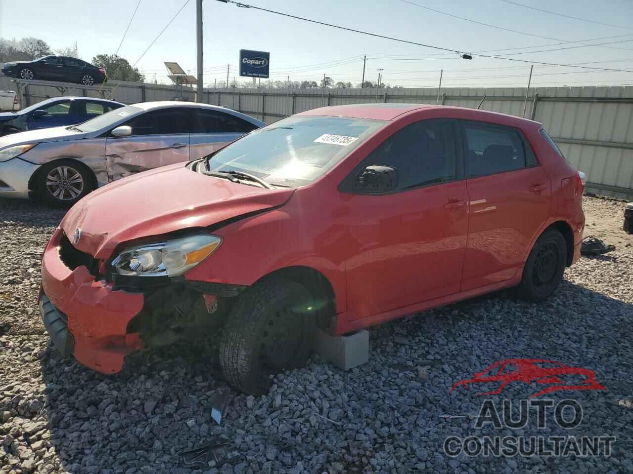 TOYOTA COROLLA 2009 - 2T1KE40E19C024873