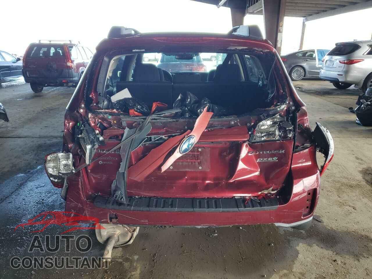 SUBARU OUTBACK 2012 - 4S4BRBGC6C3219022